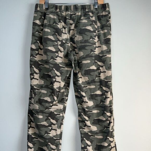 Boys camouflage pants with elastic drawstring waist size XL (14-16 Husky) - Picture 7 of 7